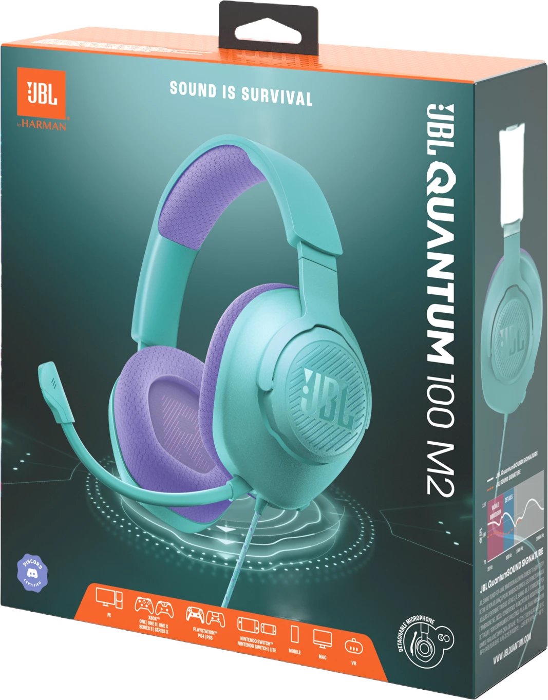 Kufje Me Kabëll JBL QUANTUM 100 M2