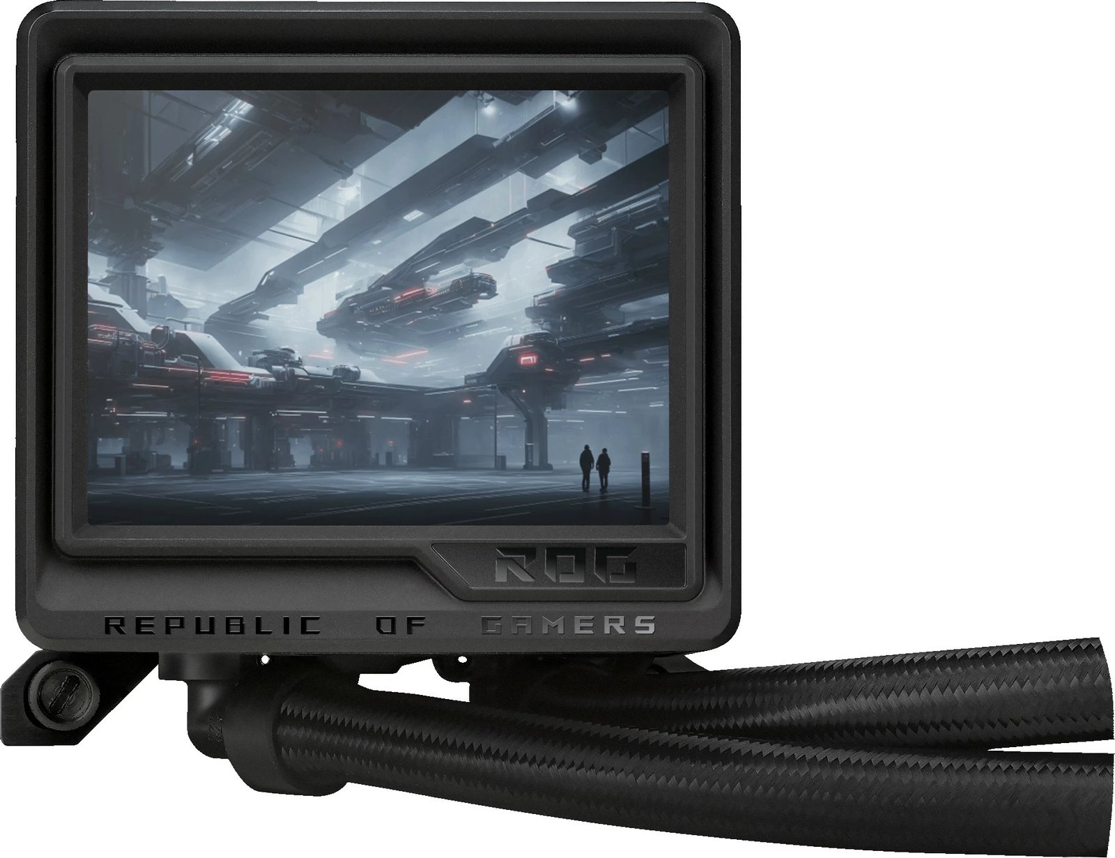 Ftohës uji all-in-one ASUS ROG Ryujin III 360 ARGB Extreme, 3x12cm, ekran LCD, i zi