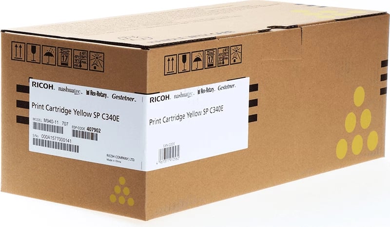 Toner, Ricoh, SP C340 (407902), rendiment 5000 faqe, i verdhë