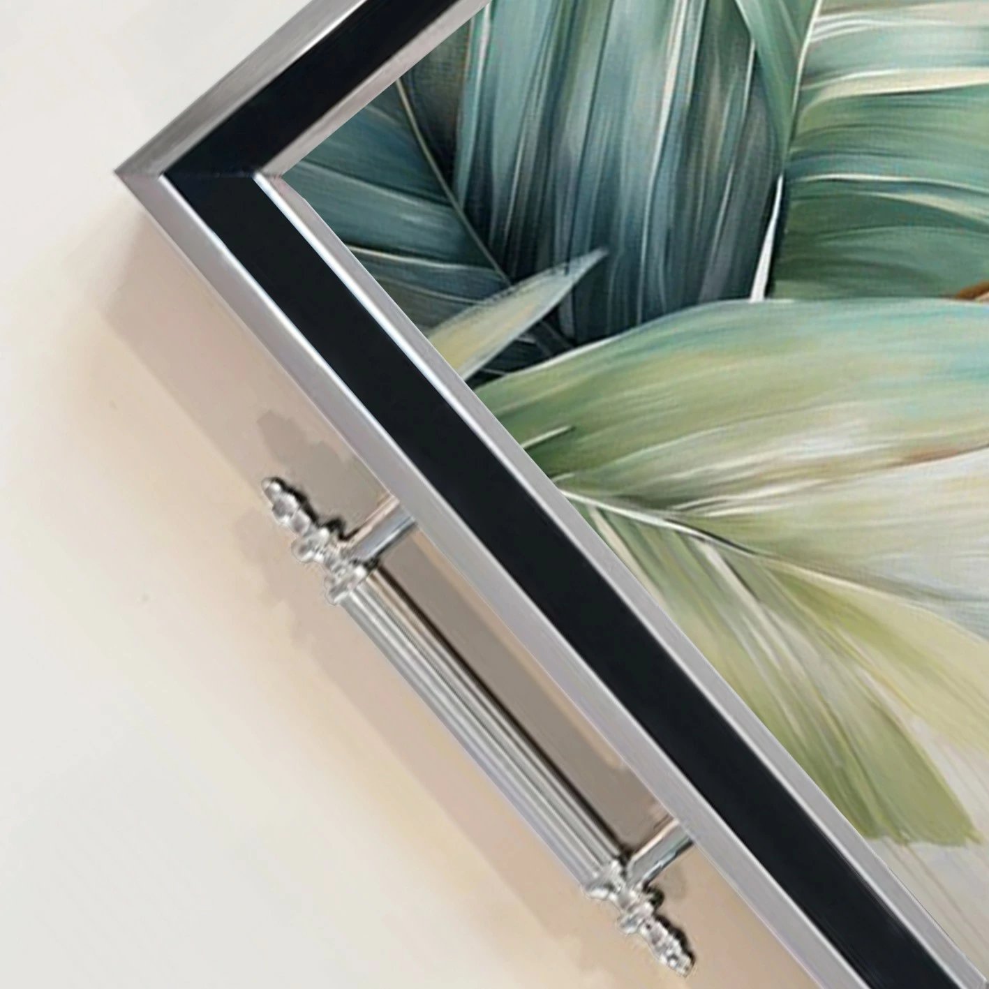 Tabaka qelqi Aberto Design, shumëngjyrëshe, TPG9815, 50x29x3.5cm