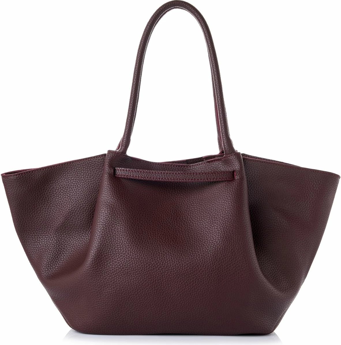 Çantë tote Vince Camuto, Prato, ngjyrë burgundy