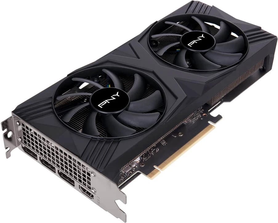Kartelë grafike PNY GeForce RTX 4070 SUPER 12GB OC DF, e zezë