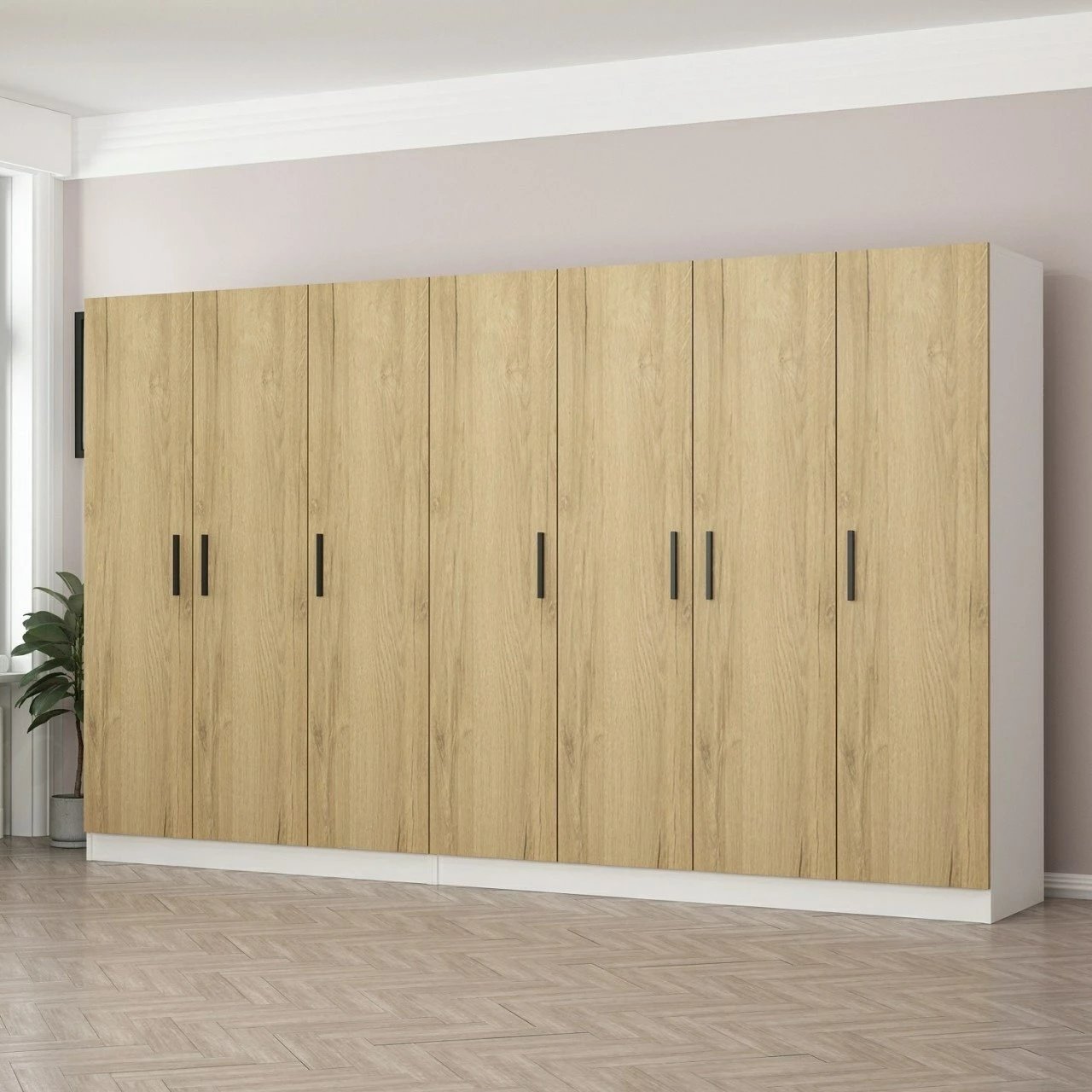 Dollap Skye Decor, ngjyrë arre, 3863