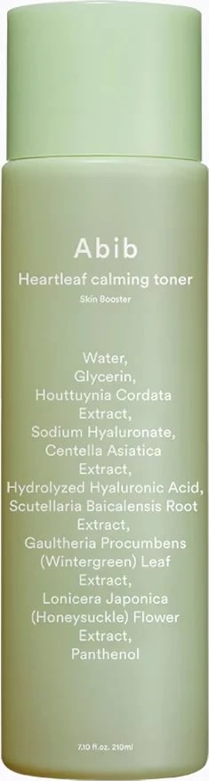 Toner për fytyrë Abib Heartleaf Calming Toner Skin Booster për femra 200ml