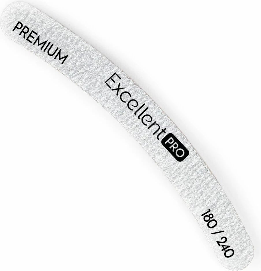 Llim për thonj Excellent PRO PREMIUM Zebra Banan File NF30 180/240 për femra, 1 copë