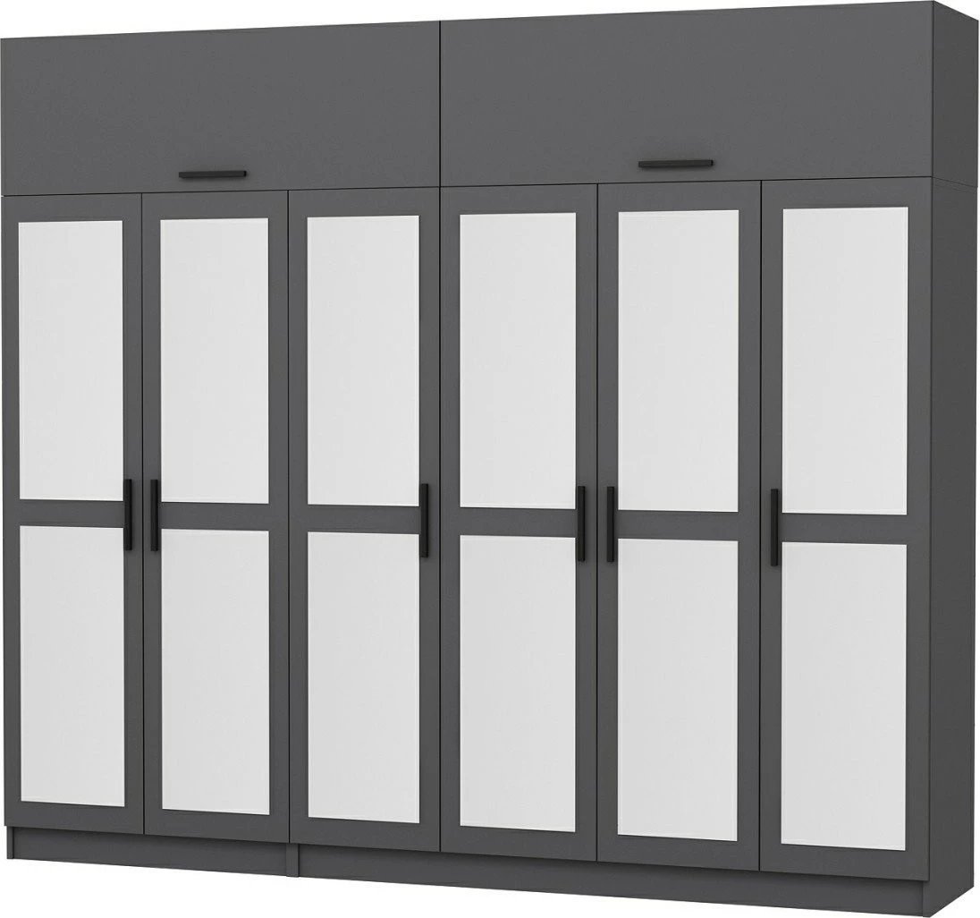 Dollap Skye Decor, ngjyrë antracit, Kale - 5188