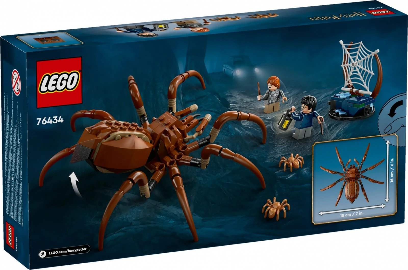 Set LEGO Harry Potter 76434 Aragog in the Forbidden Forest, 195 pjesë