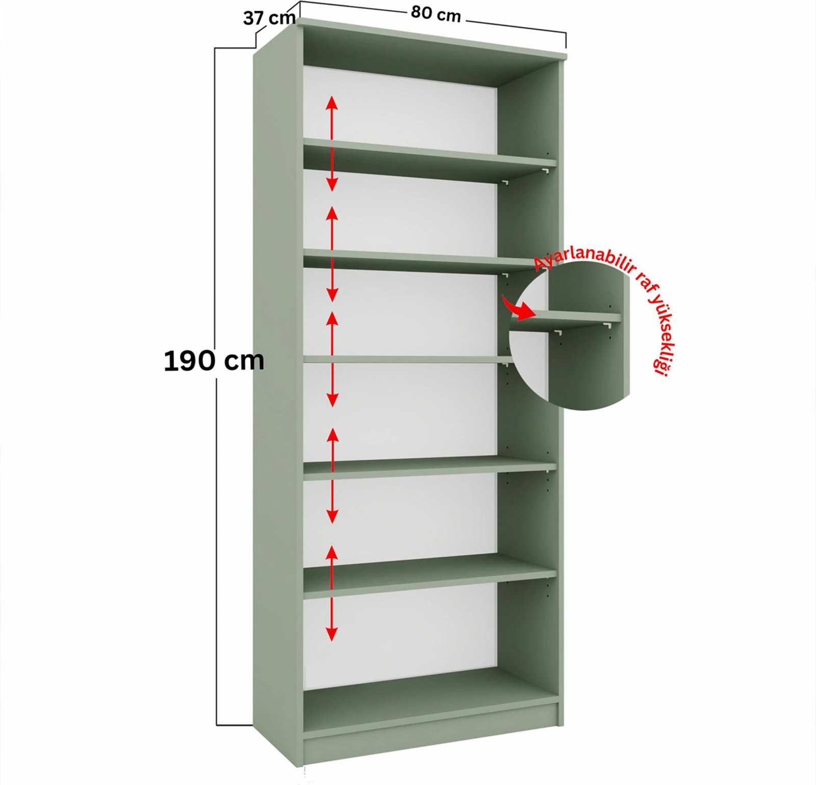 Dollap multifunksional, ngjyrë e gjelbër, Skye Decor Lucas Glass 1600-76