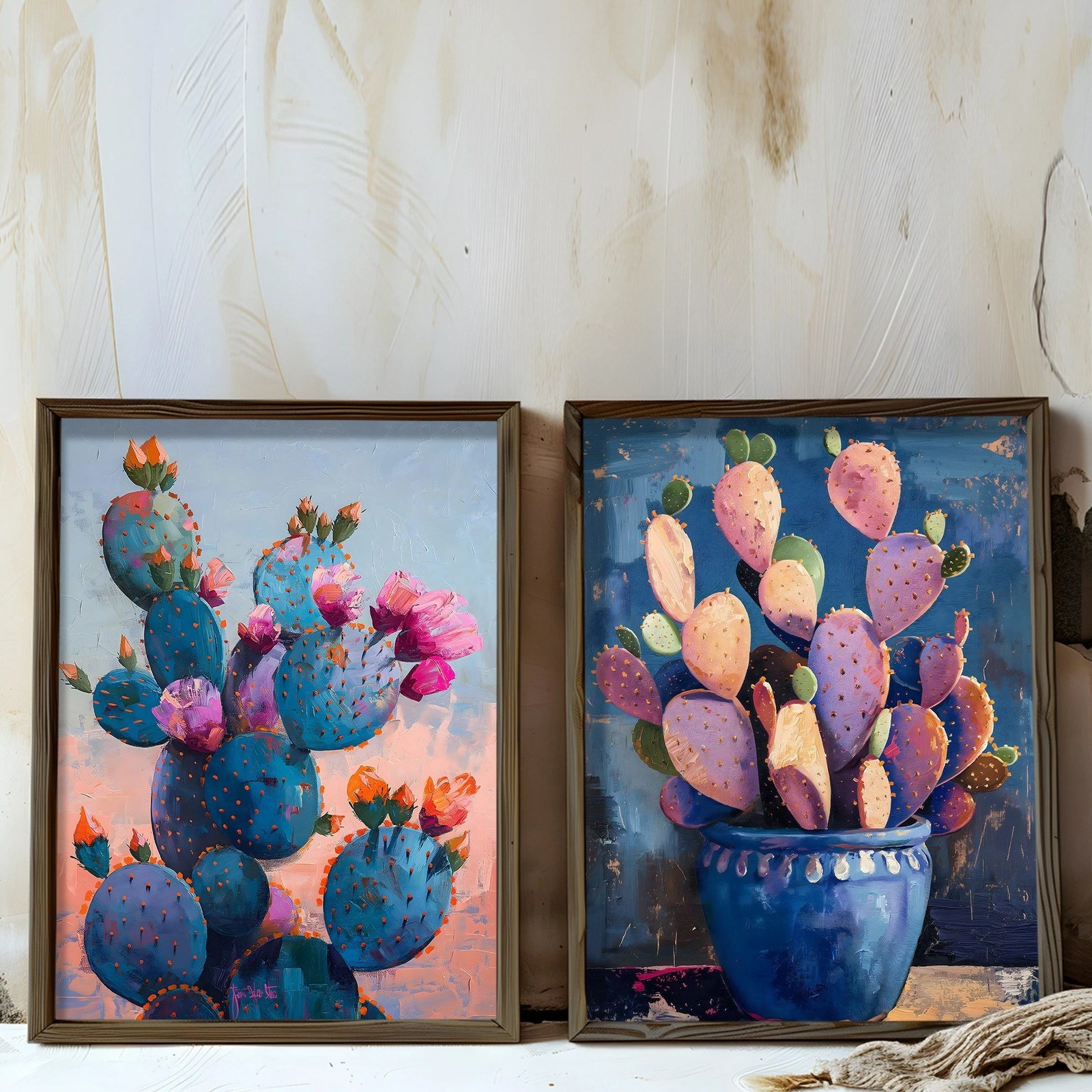 Pikturë dekorative me kornizë MDF (2 copë), Wallity, AI201