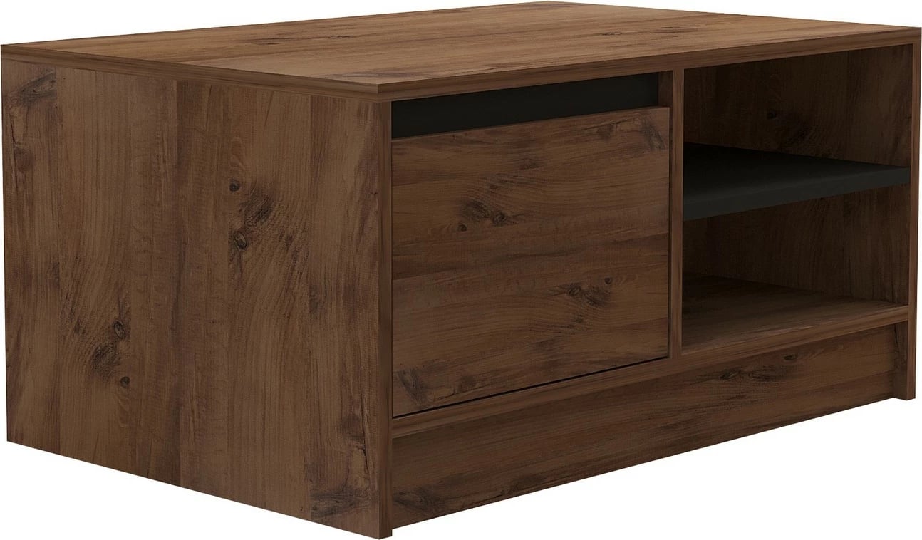 Set mobiljesh për dhomë dite, ngjyrë pishë Atlantike, antracit, Skye Decor