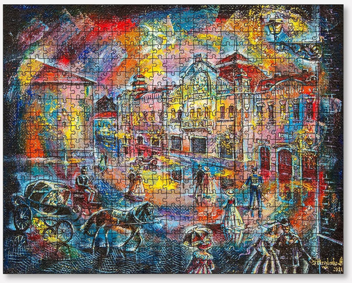 Puzzle 1000 copë, Evila Originals, shumëngjyrësh, PZL_0145_1000