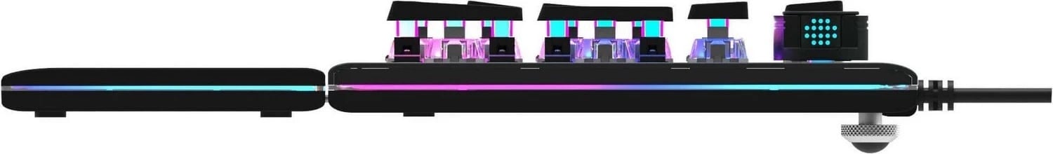 Tastierë Gaming iBOX Aurora K-5, RGB, Red Switch, e zezë-argjendtë