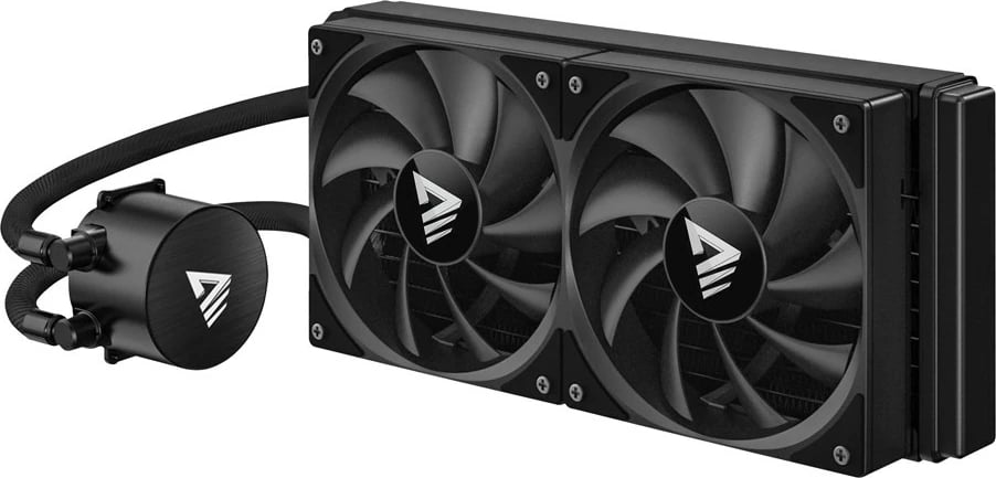 Ftohje me ujë për CPU, Savio NOX 240 mm, 2x120 mm PWM, TDP 250 W, pa ndriçim