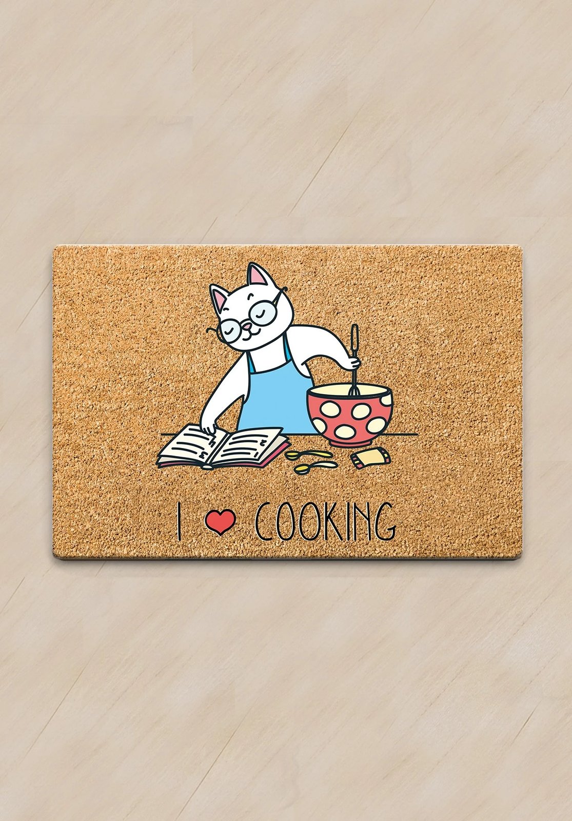 Tapet për rërë të maceve, Paws & Whiskers, shumëngjyrësh, 40x60cm