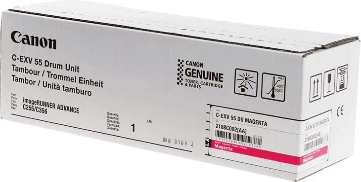 Njësi drum, Canon C-EXV55 2188C002, rendiment 45000 faqe, standard, magenta