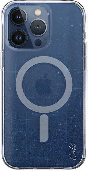 Mbështjellës UNIQ Coehl Lumino për iPhone 15 Pro, MagSafe, Blu