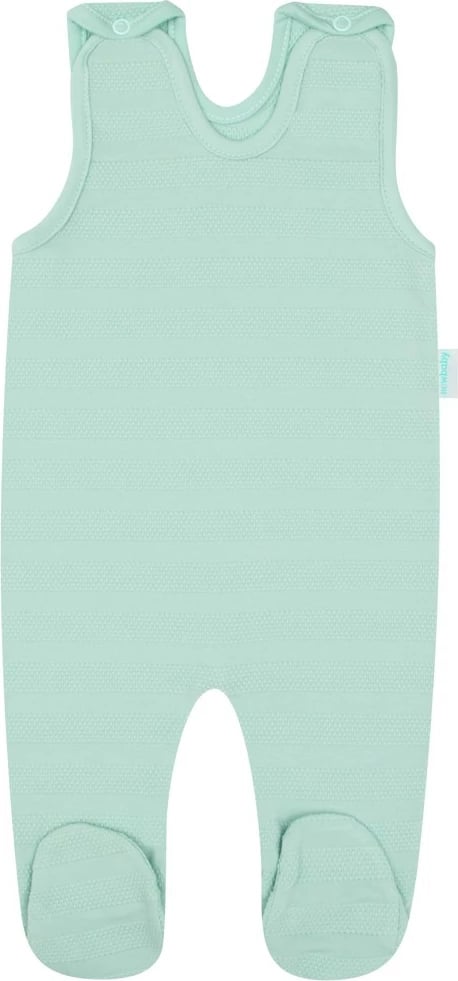 Set materniteti për bebe 4-copësh, New Baby, I AM, 100% pambuk, madhësi 62 (3-6m), jeshile mente