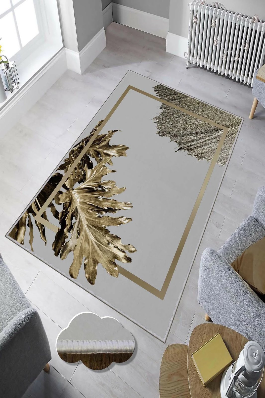 Qilim (60x100) Conceptum Hypnose, Hmnt885, shumëngjyrësh