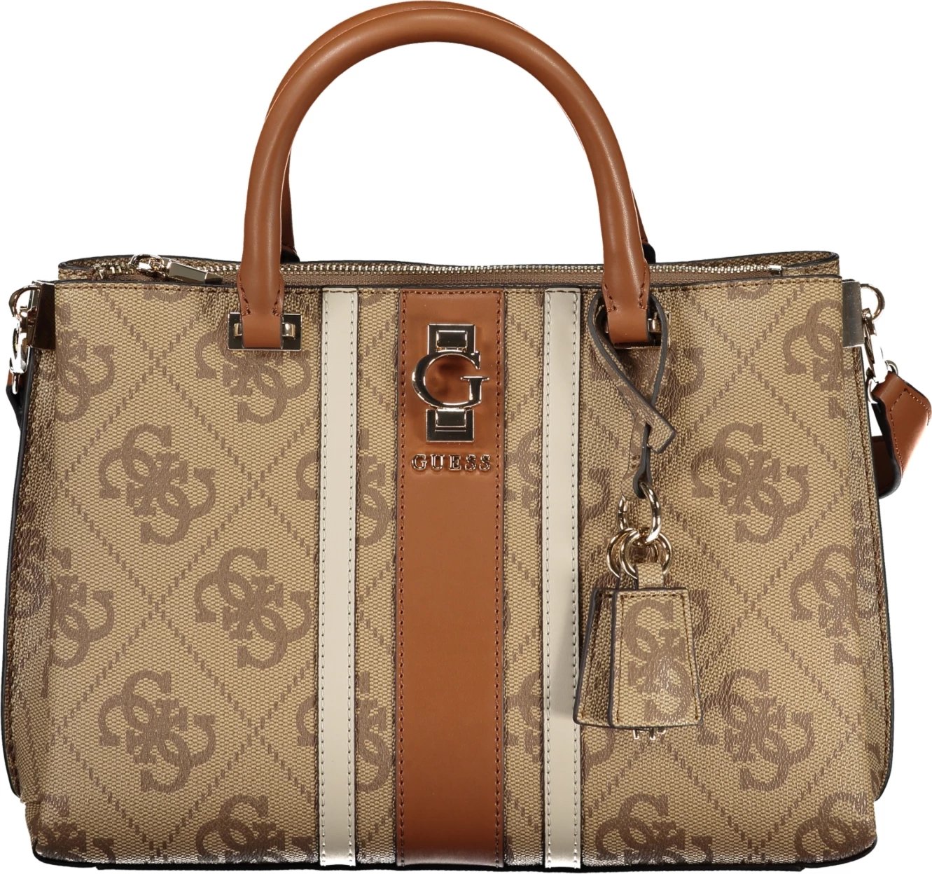 Çantë për femra GUESS JEANS ERENIA, bezhë