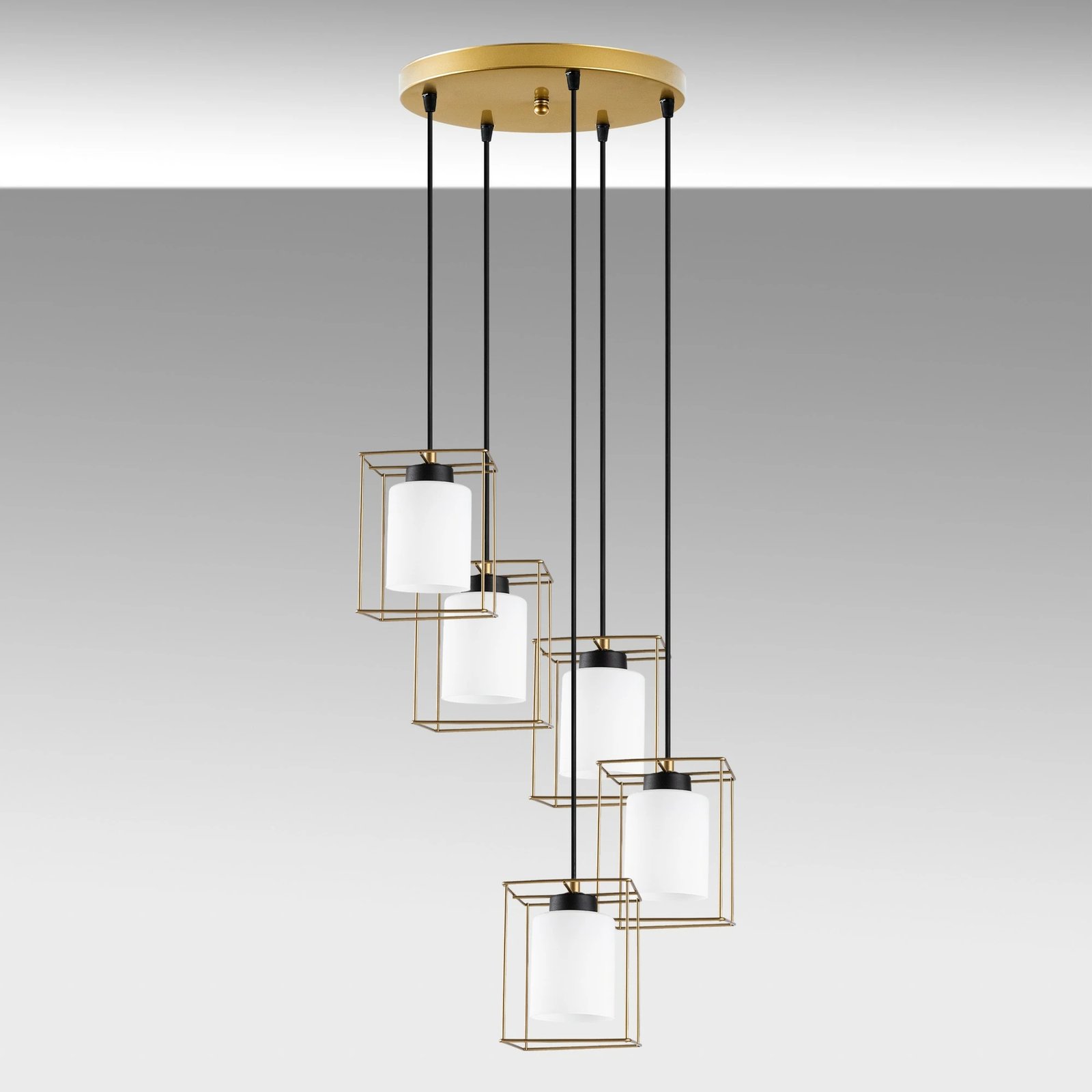 Llambë tavani Opviq, Swank - 702-9, ngjyrë ari