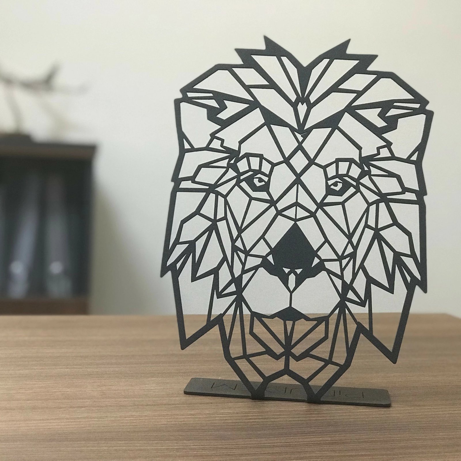 Objekt dekorativ Aberto Design, Aslan Pod, ngjyrë e zezë, 20x30cm