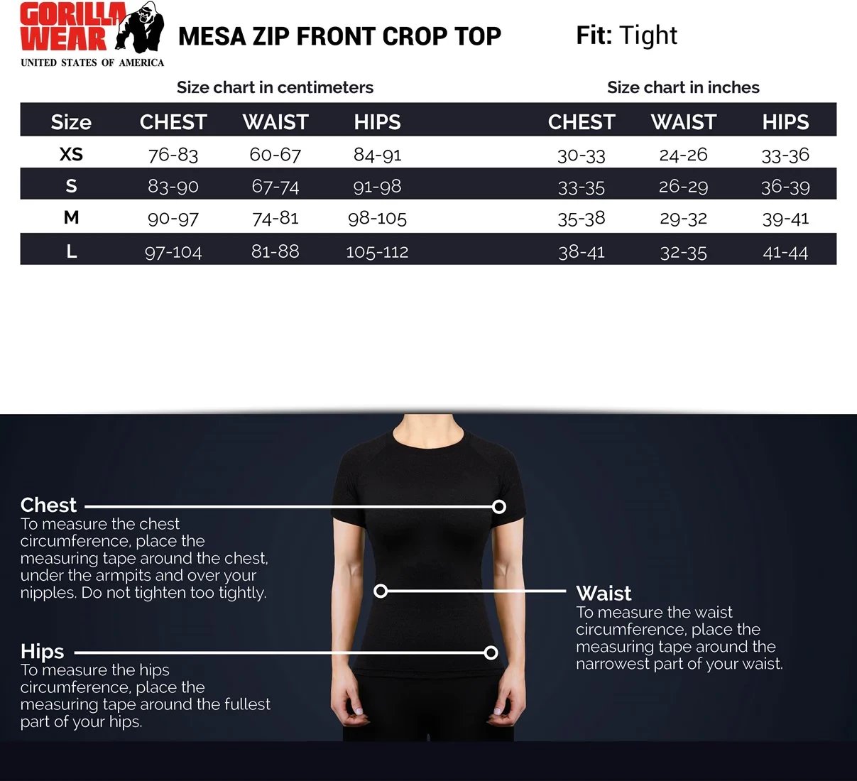 Mesa Zip Front Crop Top - Blue