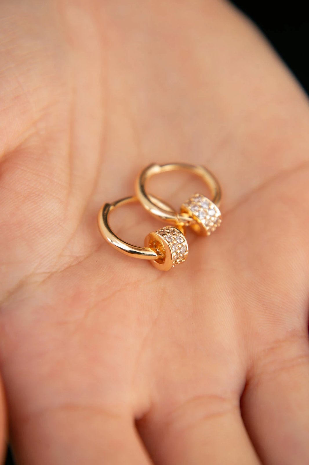 Vathë metalik Elika, ngjyrë ari, CKP9378