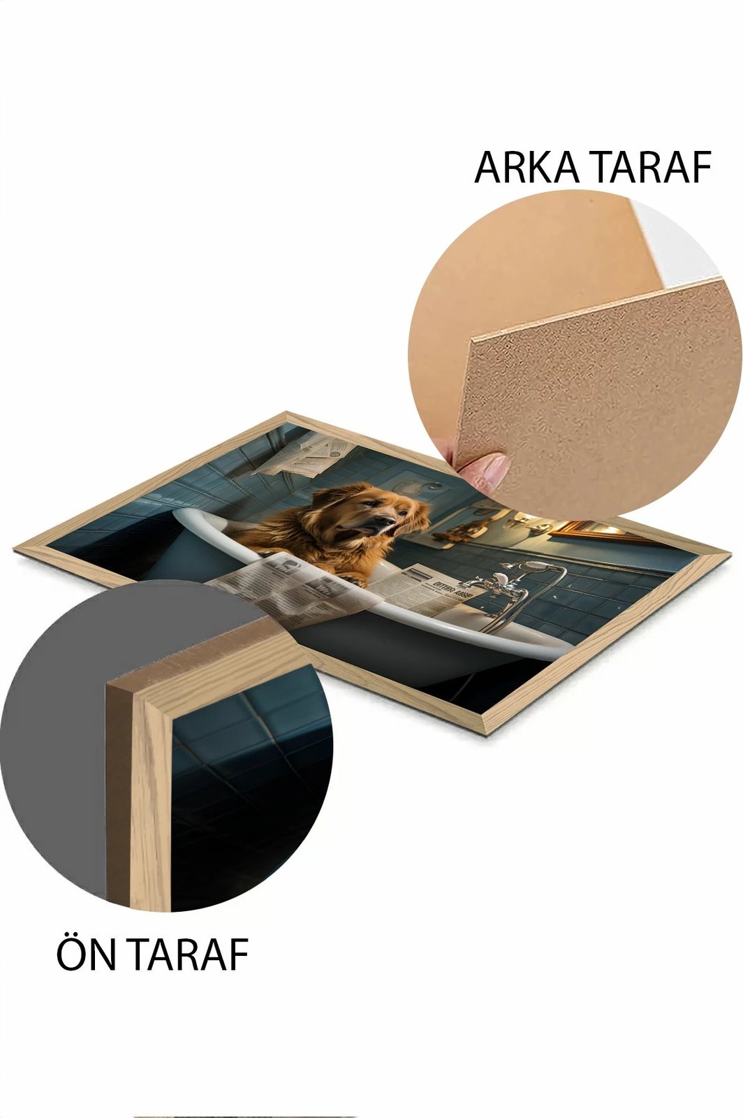 Pikturë dekorative, shumëngjyrëshe, Wallity, Arthynmodelyty2030-36, 20x30cm