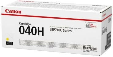 Toner Canon 040H (0455C001) kapacitet i lartë ~10,000 faqe për i-SENSYS LBP710C, e verdhë