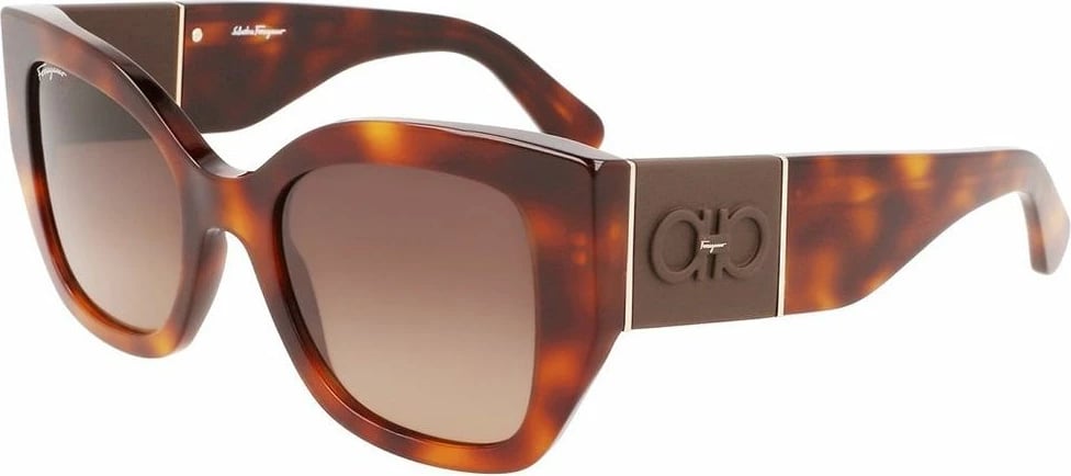 Syze dielli Salvatore Ferragamo femra, kafe