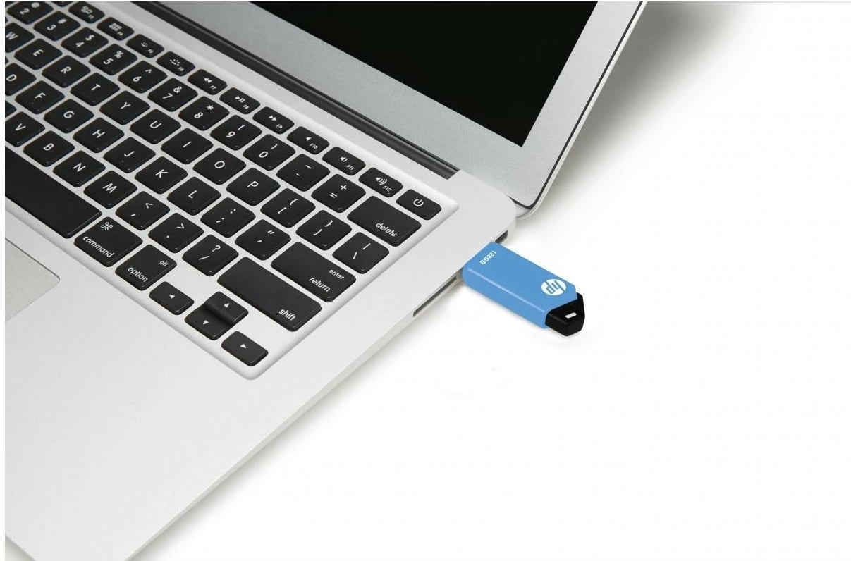 Pendrive HP HPFD150W-128, 128GB, USB 2.0, Zi/Blu