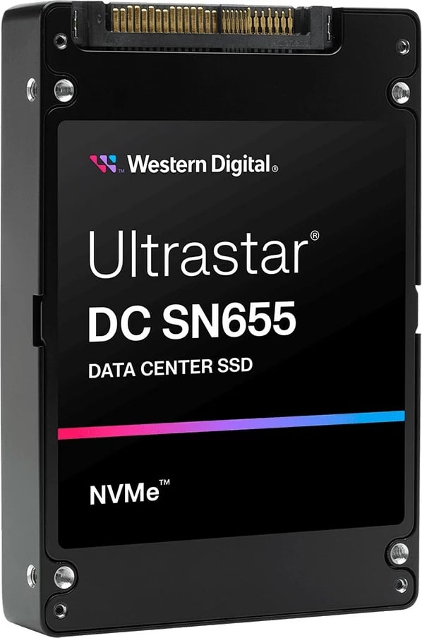 SSD Western Digital Ultrastar DC SN655 7.68TB NVMe U.3