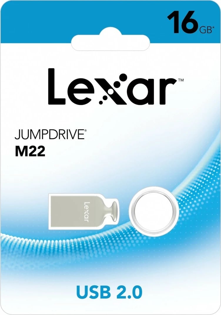 Pendrive Lexar JumpDrive M22, 16GB, USB 2.0, Gold