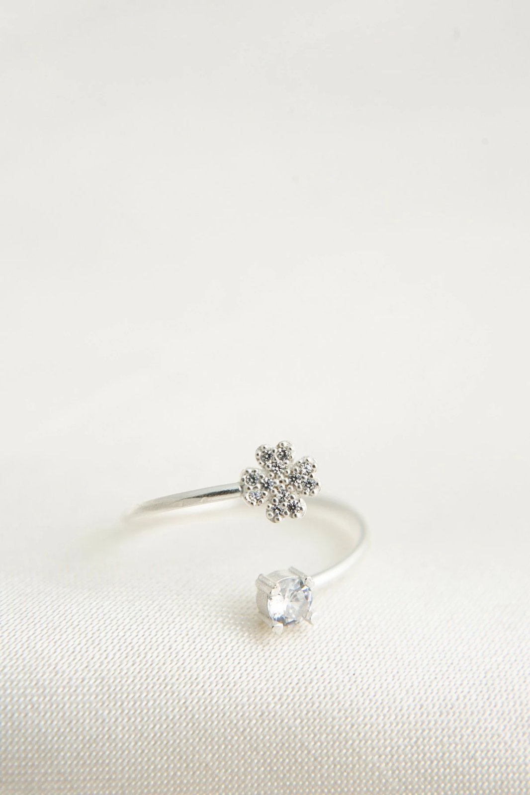 Unazë argjendi Elika, e argjendtë, FA182547