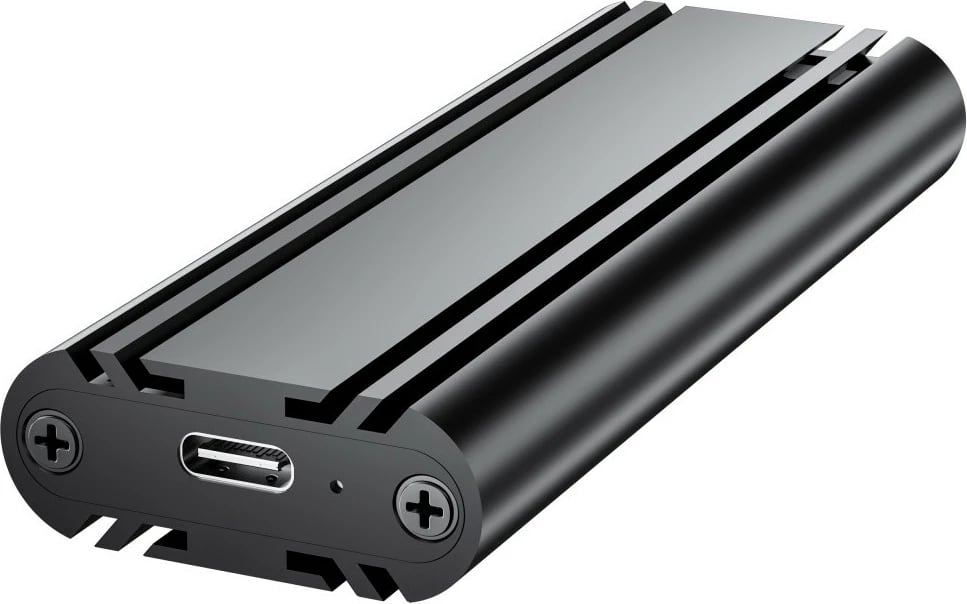 Kasë iBOX HD-07 për SSD M.2 NVMe, USB 3.2, Alumini, E zezë Kasë iBOX HD-07 për SSD M.2 NVMe, USB 3.2, Alumini, E zezë