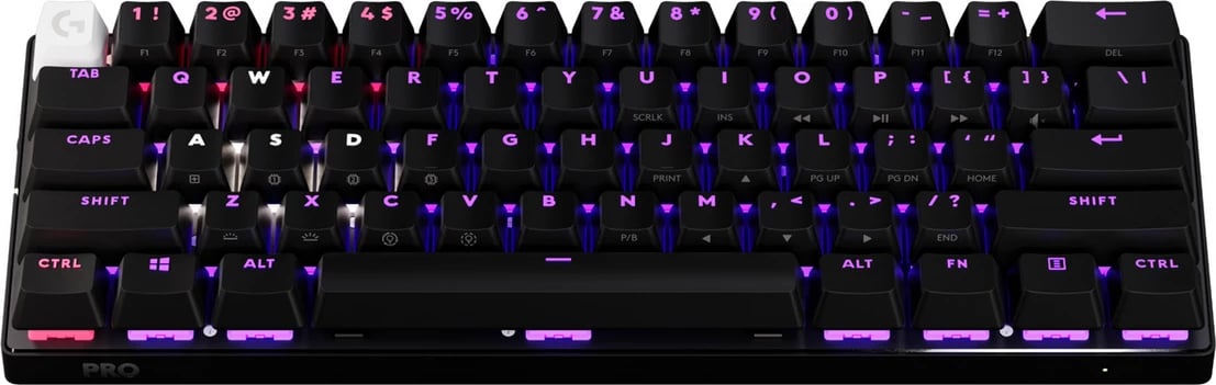 Tastierë gaming Logitech G Pro X 60 920-011911 US layout e zezë