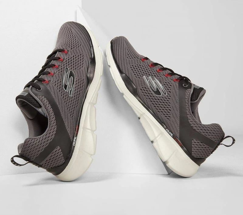 Atlete për meshkuj Skechers, gri/argjend