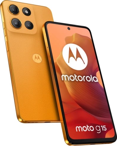 Celular MOTOROLA G15 8+256GB DS 4G Sunrise Orange