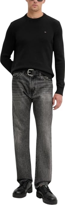 Xhemper për meshkuj Tommy Hilfiger Jeans, i zi