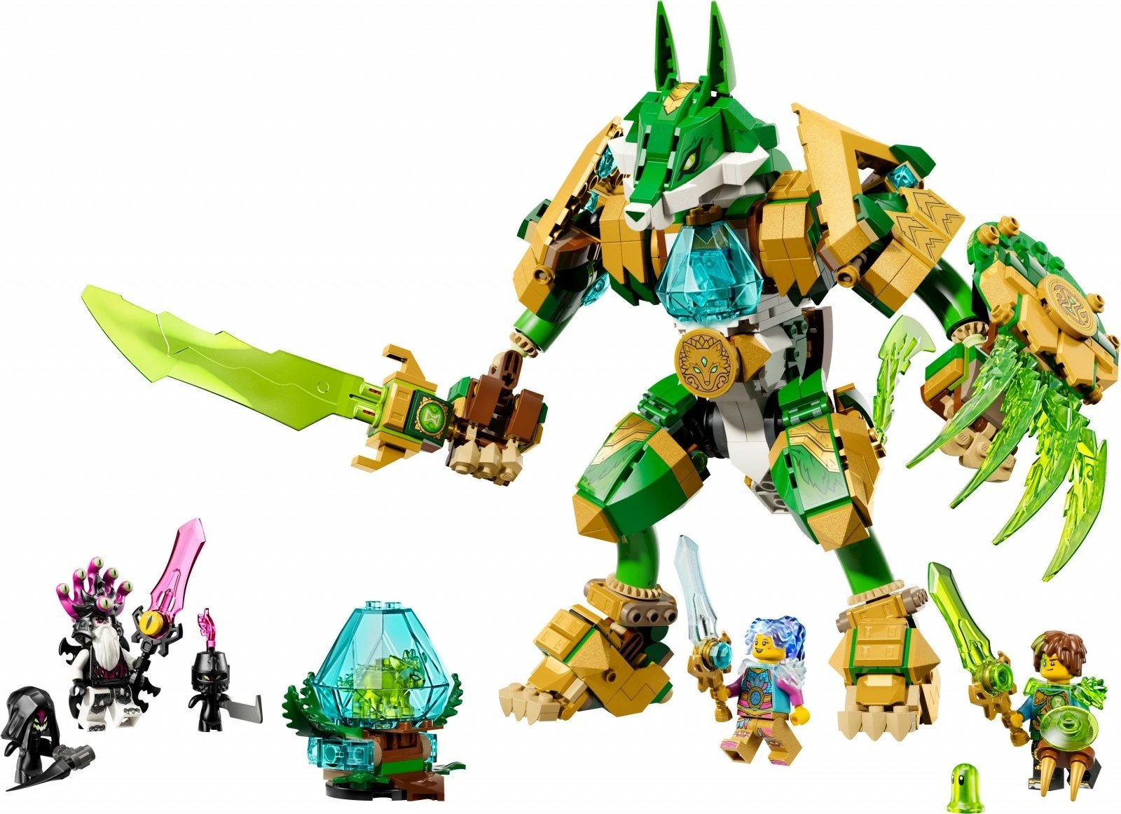 Set ndërtimi LEGO DREAMZzz 71508 Fox Mech-Guard, 883 pjesë, 2-në-1, 9+ vjeç