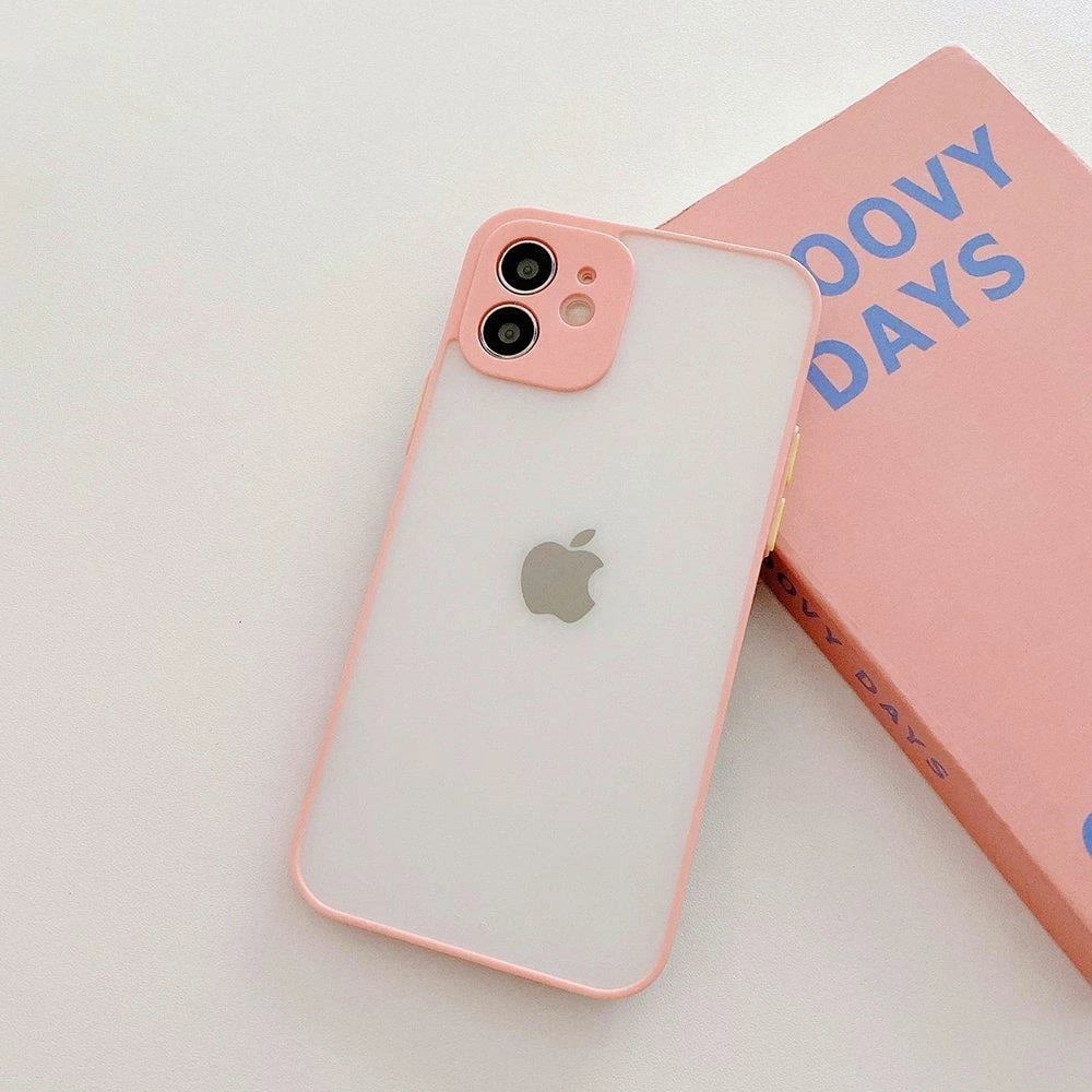 Mbështjellës silikon Hurtel Milky Case për Samsung Galaxy A72 4G, rozë
