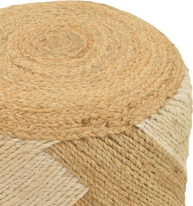 Karrige për bar Elision Inart natyrale-bezhë 100% jute 40x40x40cm