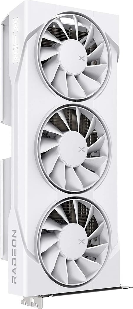 Kartë grafike XFX SWIFT RX 9060XT OC, 16 GB, 3-FAN, e bardhë