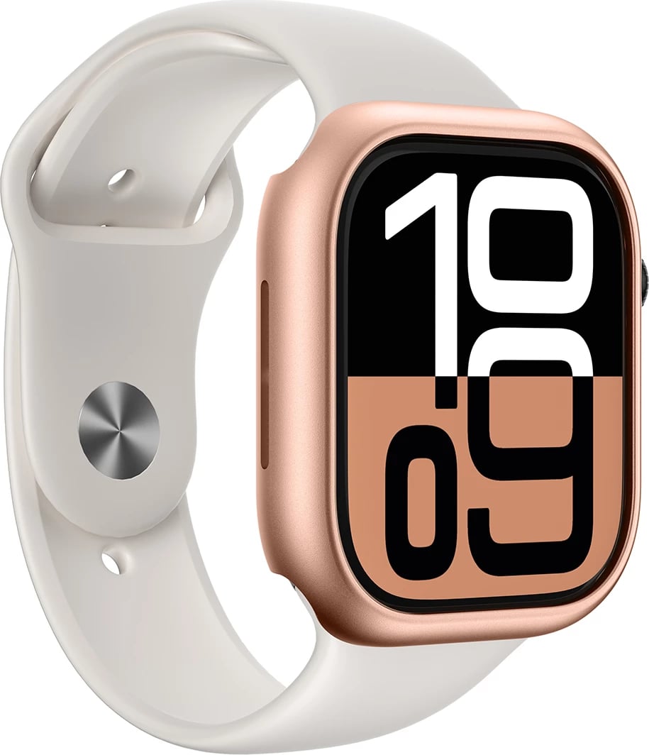 Mbështjellës AmazingThing Minimal për Apple Watch 46mm, rozë e artë