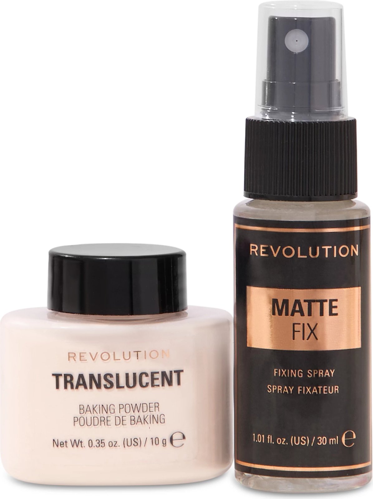 Revolution Mini Matte Heroes Makeup Setting Duo - Gift Set