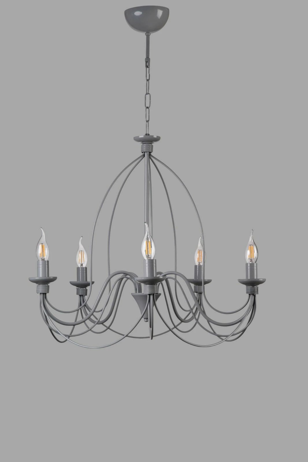 Llambadar Opviq, 8991-5, ngjyrë gri