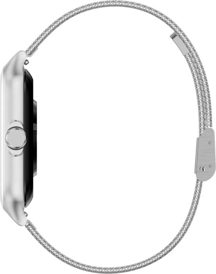 Smartwatch Garett GRC Activity 2, AMOLED 1.77", Bluetooth, Argjendtë, me rrip rezervë