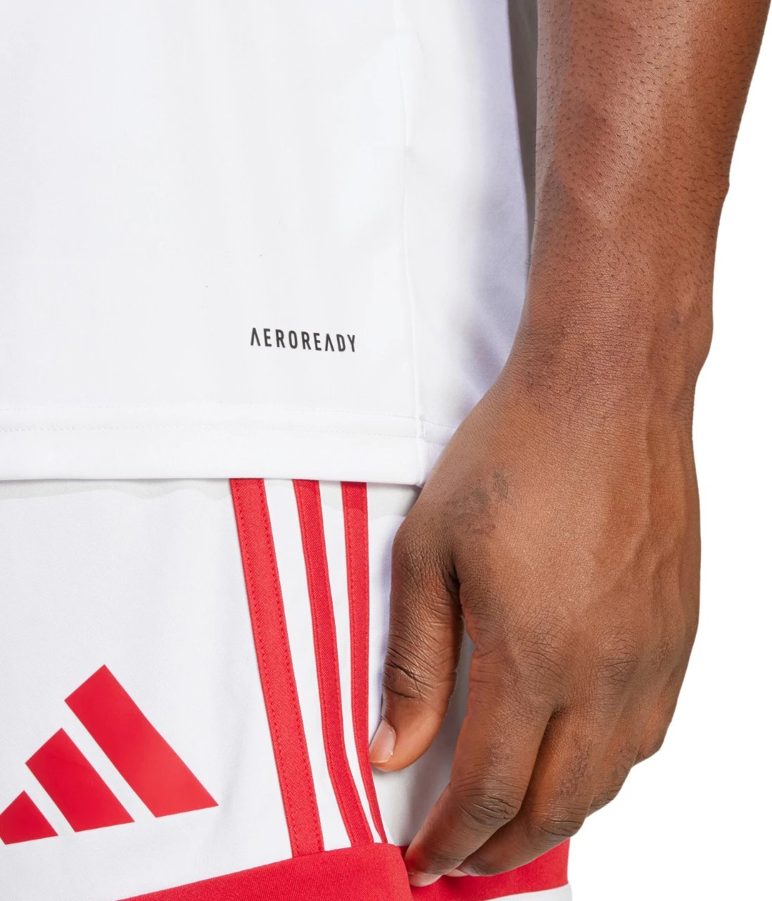 Maicë për meshkuj adidas, e bardhë