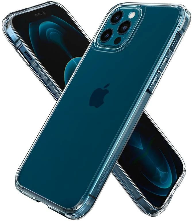 Mbështjellës Spigen Ultra Hybrid për iPhone 12 / iPhone 12 Pro, Transparent Mbështjellës Spigen Ultra Hybrid për iPhone 12 / iPhone 12 Pro, Transparent