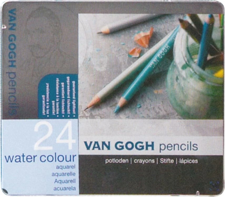 Ngjyra uji dhe lapsa me ngjyra Talens van Gogh 24 copë